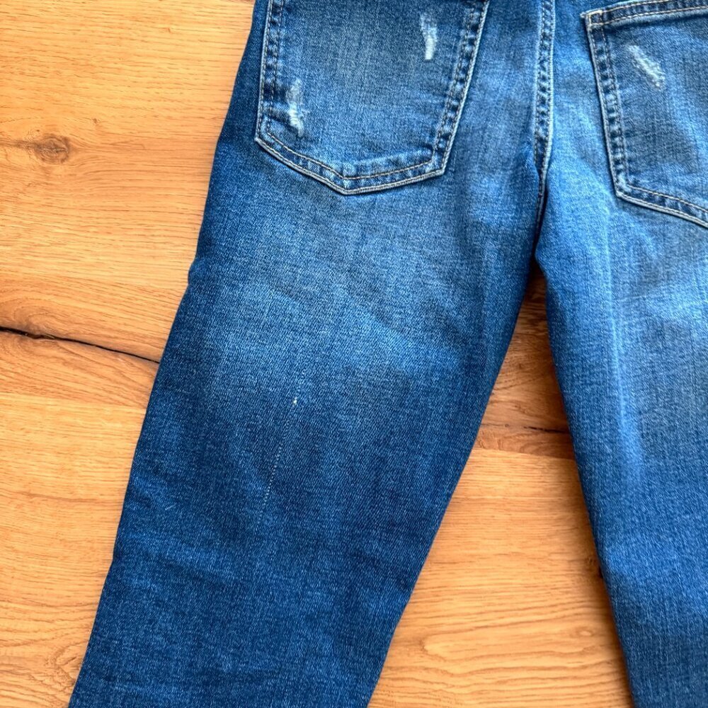 Zara Kids  Distressed Blue Jeans - Picture 9 of 12